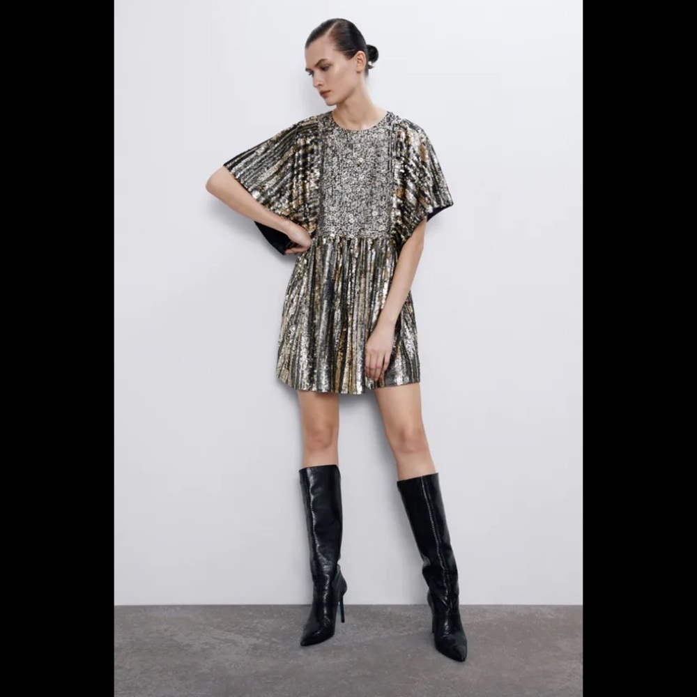 Zara Sequin Dress